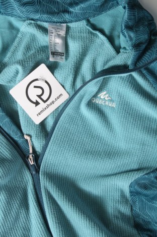 Damska bluza sportowa Quechua, Rozmiar L, Kolor Zielony, Cena 68,61 zł