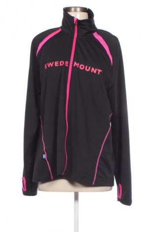 Γυναικεία αθλητική ζακέτα Swedemount, Μέγεθος XL, Χρώμα Μαύρο, Τιμή 11,57 €