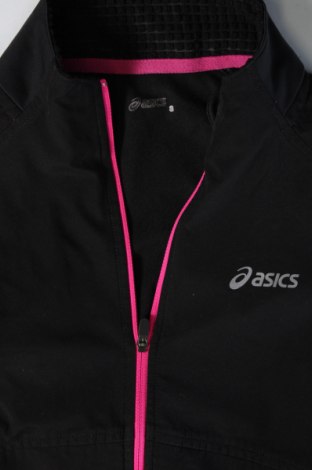 Damen Sportjacke ASICS, Größe S, Farbe Schwarz, Preis 22,20 €