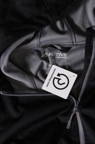 Dámska športová bunda  Active, Veľkosť M, Farba Čierna, Cena  10,78 €