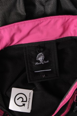 Γυναικείο μπουφάν αθλητικό Rock Creek, Μέγεθος XL, Χρώμα Μαύρο, Τιμή 16,33 €