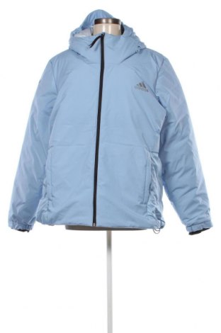 Γυναικείο μπουφάν Adidas, Μέγεθος XL, Χρώμα Μπλέ, Τιμή 136,60 €