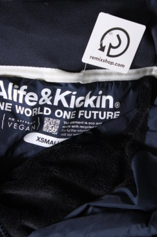 Γυναικείο μπουφάν Alife And Kickin, Μέγεθος XS, Χρώμα Μπλέ, Τιμή 53,20 €