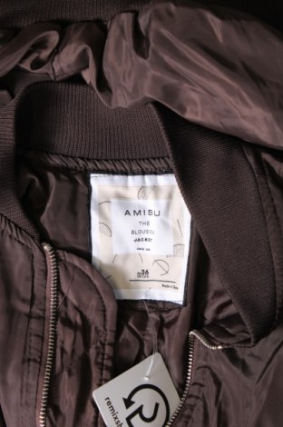 Γυναικείο μπουφάν Amisu, Μέγεθος S, Χρώμα Καφέ, Τιμή 14,85 €