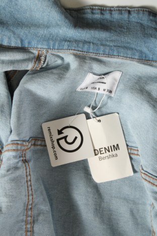 Γυναικείο μπουφάν Bershka, Μέγεθος S, Χρώμα Μπλέ, Τιμή 13,42 €