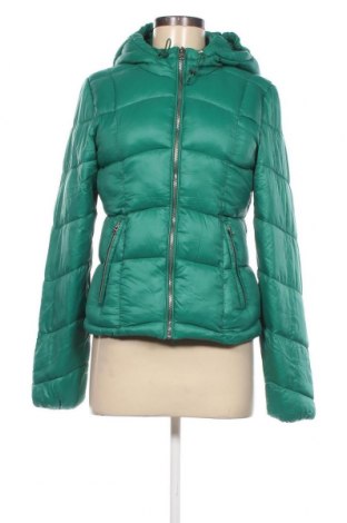 Γυναικείο μπουφάν Bershka, Μέγεθος M, Χρώμα Πράσινο, Τιμή 22,25 €