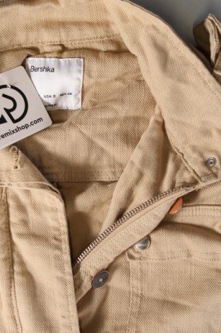 Damenjacke Bershka, Größe S, Farbe Beige, Preis € 5,49