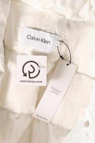 Damenjacke Calvin Klein, Größe M, Farbe Weiß, Preis 152,27 €