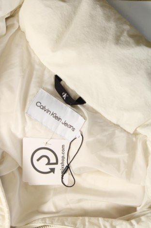 Damenjacke Calvin Klein Jeans, Größe S, Farbe Weiß, Preis 129,54 €