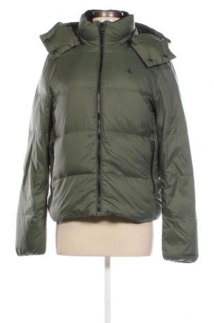 Geacă de femei Calvin Klein Jeans, Mărime M, Culoare Verde, Preț 826,64 Lei