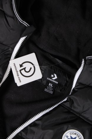 Γυναικείο μπουφάν Converse, Μέγεθος XL, Χρώμα Μαύρο, Τιμή 136,60 €