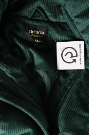 Дамско яке Defacto, Размер M, Цвят Зелен, Цена 31,32 лв.