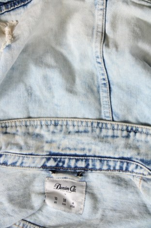 Γυναικείο μπουφάν Denim&Co., Μέγεθος M, Χρώμα Μπλέ, Τιμή 12,06 €
