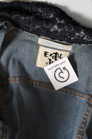 Γυναικείο μπουφάν Desigual, Μέγεθος M, Χρώμα Μπλέ, Τιμή 27,53 €