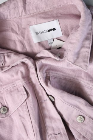 Дамско яке Fashion nova, Размер L, Цвят Розов, Цена 21,45 лв.