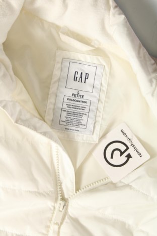 Γυναικείο μπουφάν Gap, Μέγεθος L, Χρώμα Λευκό, Τιμή 33,77 €