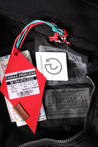 Dámska bunda  Marikoo, Veľkosť 3XL, Farba Čierna, Cena  136,60 €
