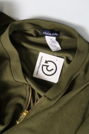 Γυναικείο μπουφάν Olivia Blu, Μέγεθος XL, Χρώμα Πράσινο, Τιμή 14,29 €