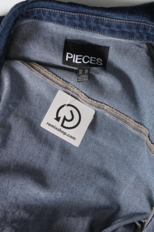 Γυναικείο μπουφάν Pieces, Μέγεθος XL, Χρώμα Μπλέ, Τιμή 12,62 €