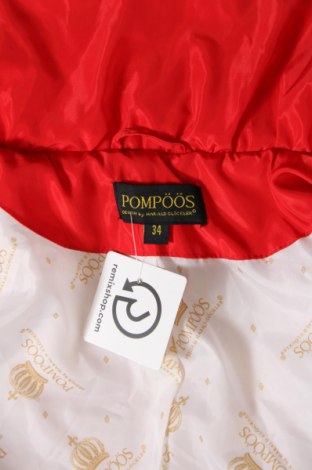 Γυναικείο μπουφάν Pompoos Design By Harald Gloockler, Μέγεθος XS, Χρώμα Κόκκινο, Τιμή 50,23 €