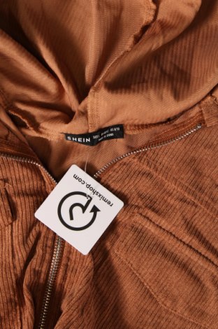 Γυναικείο μπουφάν SHEIN, Μέγεθος L, Χρώμα Καφέ, Τιμή 14,85 €