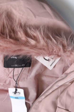 Dámska bunda  Sinsay, Veľkosť XL, Farba Ružová, Cena  34,27 €