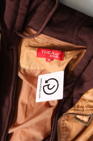 Γυναικείο μπουφάν Thea Plus, Μέγεθος XXL, Χρώμα  Μπέζ, Τιμή 25,12 €