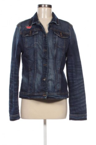 Γυναικείο μπουφάν Tom Tailor, Μέγεθος XL, Χρώμα Μπλέ, Τιμή 16,33 €