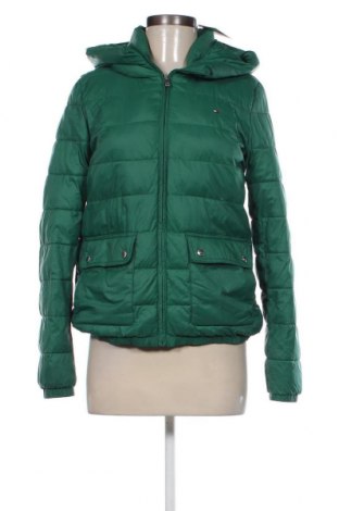 Γυναικείο μπουφάν Tommy Hilfiger, Μέγεθος S, Χρώμα Πράσινο, Τιμή 141,09 €