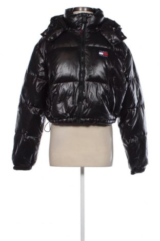 Γυναικείο μπουφάν Tommy Jeans, Μέγεθος L, Χρώμα Μαύρο, Τιμή 120,28 €