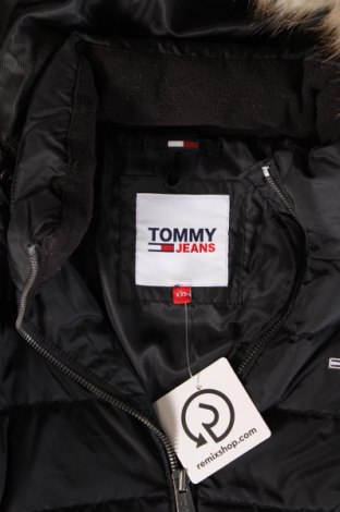Damenjacke Tommy Jeans, Größe XXS, Farbe Schwarz, Preis € 120,28