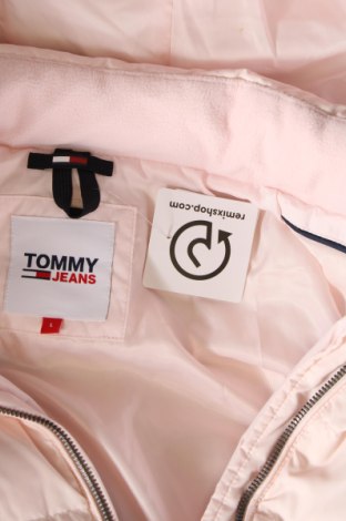 Γυναικείο μπουφάν Tommy Jeans, Μέγεθος L, Χρώμα Ρόζ , Τιμή 83,92 €