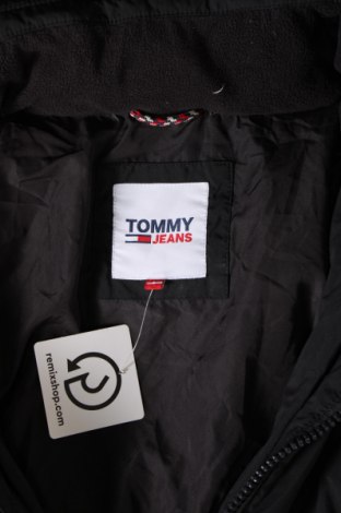 Γυναικείο μπουφάν Tommy Jeans, Μέγεθος L, Χρώμα Μαύρο, Τιμή 120,28 €