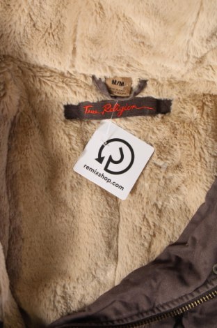 Γυναικείο μπουφάν True Religion, Μέγεθος M, Χρώμα Γκρί, Τιμή 46,64 €