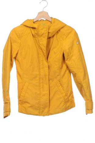 Γυναικείο μπουφάν United Colors Of Benetton, Μέγεθος XS, Χρώμα Κίτρινο, Τιμή 25,39 €
