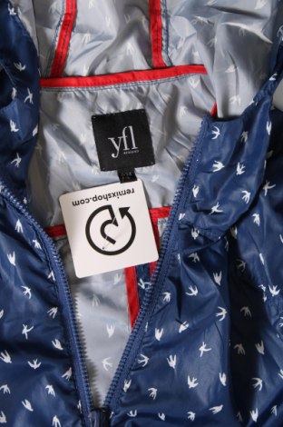 Γυναικείο μπουφάν Yfl Reserved, Μέγεθος XS, Χρώμα Μπλέ, Τιμή 14,85 €