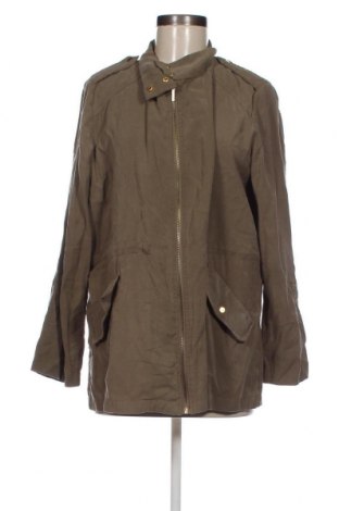 Γυναικείο μπουφάν Zara, Μέγεθος L, Χρώμα Πράσινο, Τιμή 16,33 €