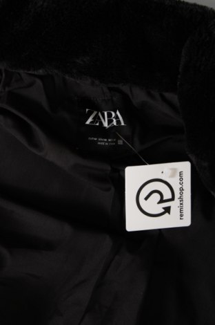 Дамско яке Zara, Размер M, Цвят Черен, Цена 23,37 лв.