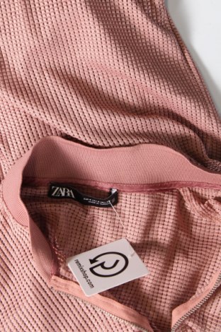 Dámska bunda  Zara, Veľkosť S, Farba Popolavo ružová, Cena  13,61 €
