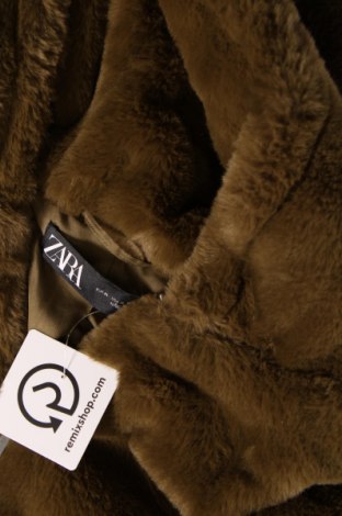 Дамско яке Zara, Размер XL, Цвят Зелен, Цена 26,65 лв.