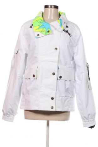 Damenjacke für Wintersports Elho, Größe M, Farbe Weiß, Preis 141,09 €