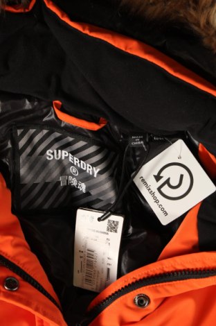 Дамско яке за зимни спортове Superdry, Размер XL, Цвят Оранжев, Цена 196,70 лв.