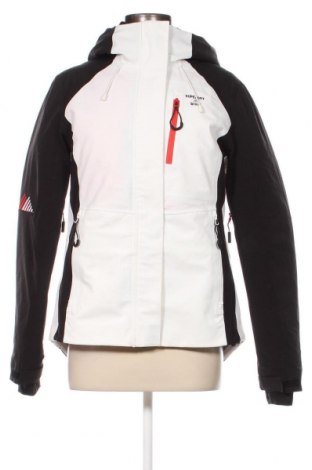 Γυναίκειο μπουφάν για χειμερινά σπορ Superdry, Μέγεθος S, Χρώμα Λευκό, Τιμή 101,40 €