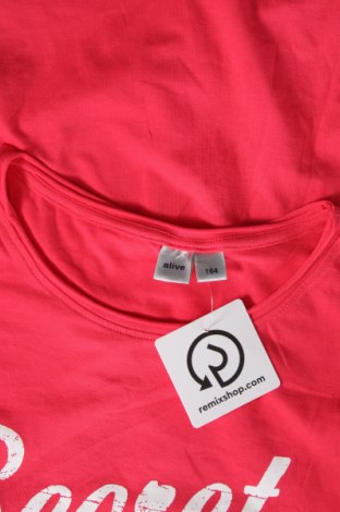 Kinder Shirt Alive, Größe 12-13y/ 158-164 cm, Farbe Rosa, Preis 3,83 €