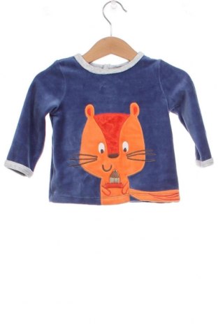 Детска блуза Du Pareil Au Meme, Размер 6-9m/ 68-74 см, Цвят Син, Цена 9,90 лв.
