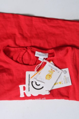 Детска блуза Fagottino By Oviesse, Размер 18-24m/ 86-98 см, Цвят Червен, Цена 8,00 лв.