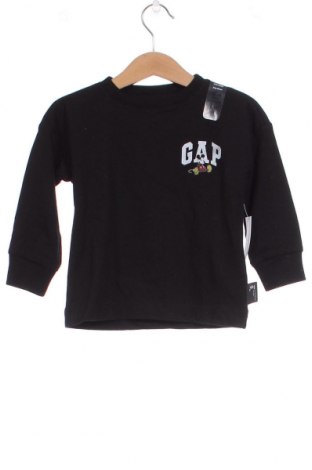 Детска блуза Gap, Размер 12-18m/ 80-86 см, Цвят Черен, Цена 16,50 лв.