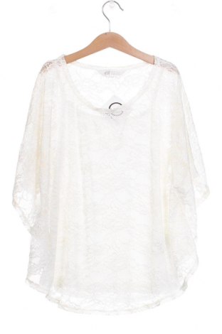 Детска блуза H&M, Размер 12-13y/ 158-164 см, Цвят Бял, Цена 6,05 лв.