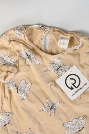 Dziecięca bluzka H&M, Rozmiar 12-18m/ 80-86 cm, Kolor Beżowy, Cena 16,18 zł