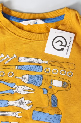 Kinder Shirt H&M, Größe 8-9y/ 134-140 cm, Farbe Gelb, Preis € 3,68